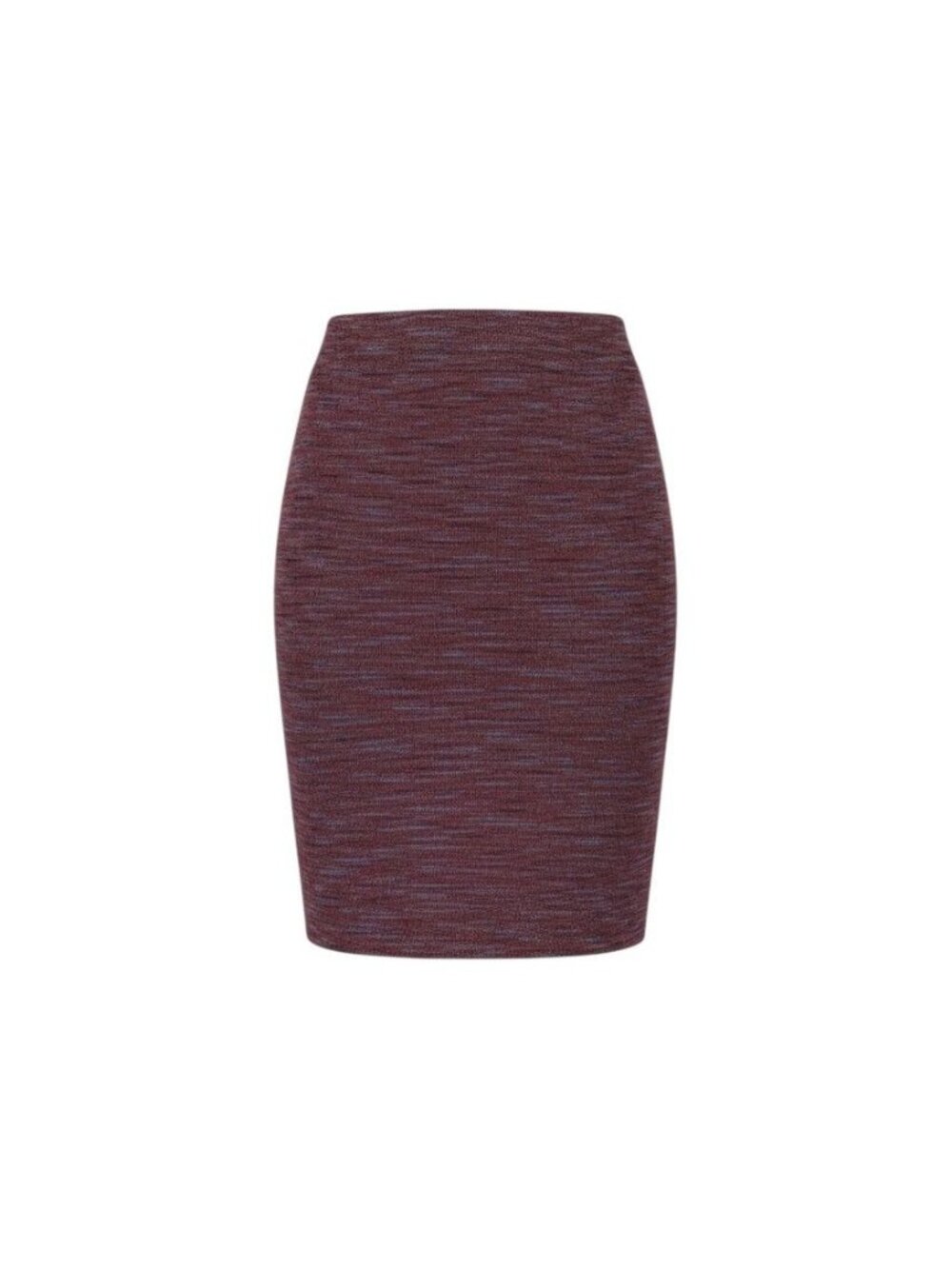 LOFT Womens Red & Blue Knit Pencil Skirt S